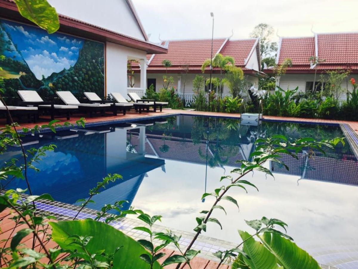 Preah Vihear Jaya Hotel Sra Aem Buitenkant foto